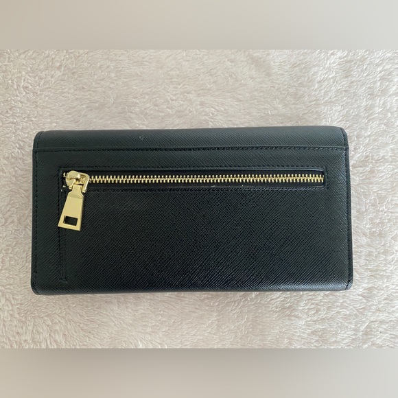 BLACK LONG WALLET - Picture 2 of 3